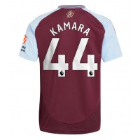 Maglia Calcio Aston Villa Boubacar Kamara #44 Prima Divisa 2024-25 Manica Corta